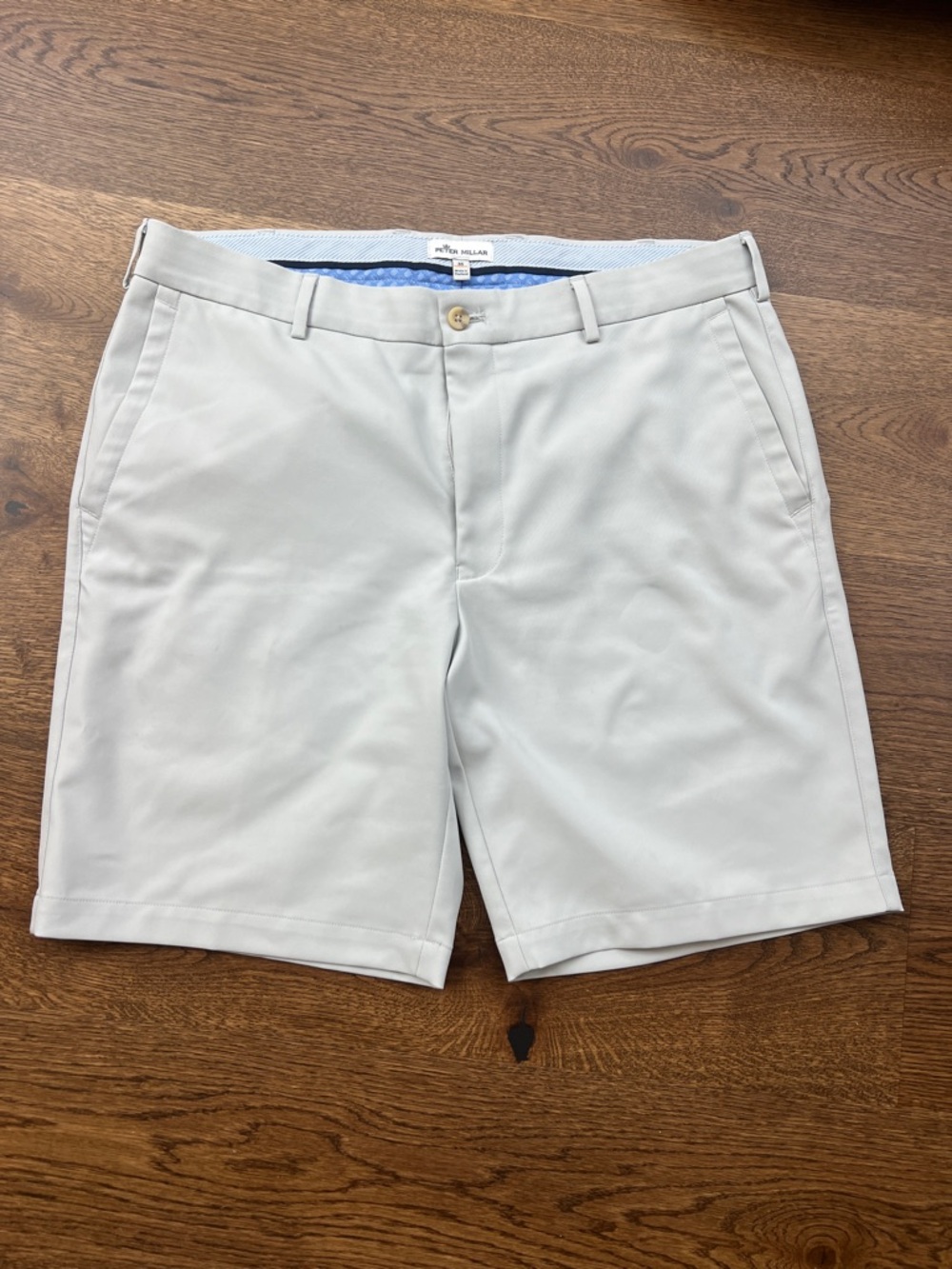 Light gray Peter Millar shorts